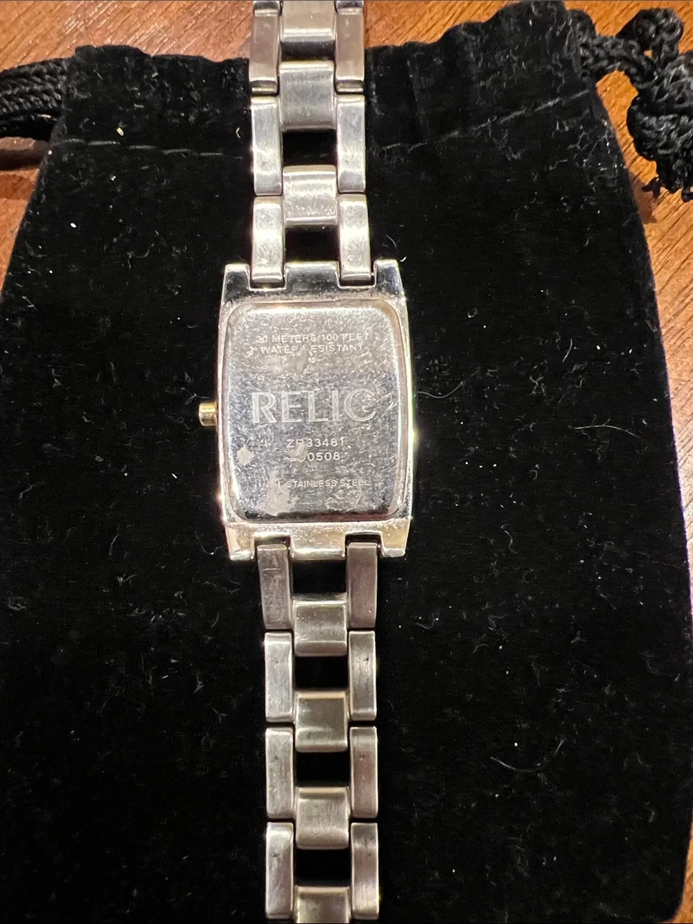 Relic Two-Tone Gold and Silver Women's Link Bracelet Watch